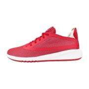 Stijlvolle Aerantis C Sneakers Geox , Red , Dames