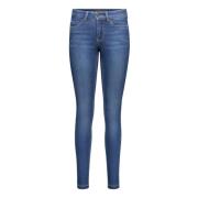 Dream Skinny Denim Jeans MAC , Blue , Dames