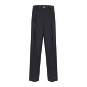 Wide Trousers Magliano , Blue , Heren