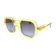 Sunglasses Anne & Valentin , Yellow , Dames