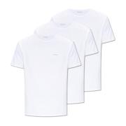Logo T-shirt 3-pack Paul Smith , White , Heren