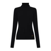 Wollen coltrui Balmain , Black , Dames