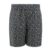 Gedrukte katoenen shorts Isabel Marant , Black , Heren