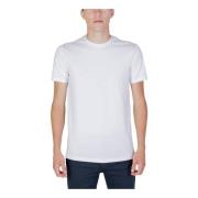 Heren T-shirt wit Armani Exchange , White , Heren