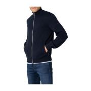 Blauwe Heren Gebreide Kleding Armani Exchange , Blue , Heren