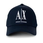 Stijlvolle Baseballpet voor de zomer Armani Exchange , Blue , Heren