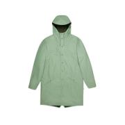 Long Jacket Haze Rains , Green , Dames