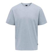 T-Shirts Only & Sons , Blue , Heren