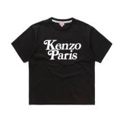 Verdy Samenwerking Oversized T-Shirt Kenzo , Black , Heren