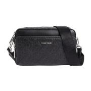 Zwarte Cross Body Tas voor Vrouwen Calvin Klein , Black , Dames