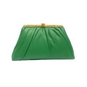 Puffy Jeane Nappa Emerald Accessoires N21 , Green , Dames