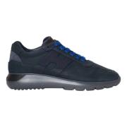 Interactive 3 Leren Sneakers voor Heren Hogan , Blue , Heren