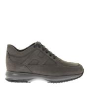 Tijdloze Interactive Suède Sneakers Hogan , Gray , Unisex