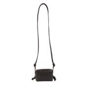 Mini Intrecciato Schoudertas Bottega Veneta , Black , Dames