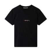 Zwarte T-shirts en Polos met Hart Stella McCartney , Black , Dames