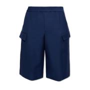 Cargo shorts Alexander McQueen , Blue , Heren