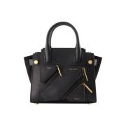 Leather handbags Off White , Black , Dames