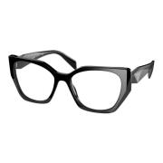 Zwarte zonnebril met PR 18Wv montuur Prada , Black , Unisex