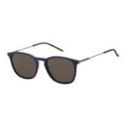 Stijlvolle Zonnebril TH 1764 Tommy Hilfiger , Blue , Heren