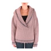 Gebreide kleding Sweaters Peuterey , Pink , Dames