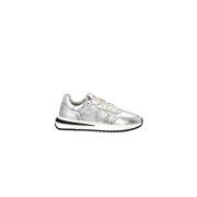 Zilveren Lage Sneakers met 3D Inzet Philippe Model , Gray , Dames