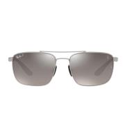 Vierkante Gepolariseerde Zonnebril Rb3715M F0845J Ray-Ban , Black , Un...