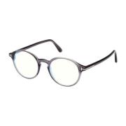Modieuze Bril Ft5867-B Tom Ford , Gray , Unisex