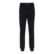 Katoenen sweatpants met Paris logo Balmain , Black , Heren