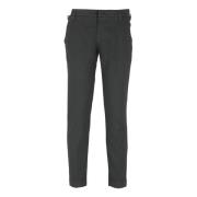 Donkergrijze Katoenmix Broek voor Mannen Entre amis , Gray , Heren