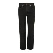 Klassieke Straight Jeans voor Moderne Vrouwen A.p.c. , Black , Dames