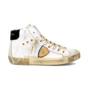 Paris High Top Sneakers Philippe Model , White , Dames
