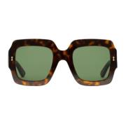 Vierkante zonnebril Gg1111S-002 Gucci , Brown , Unisex
