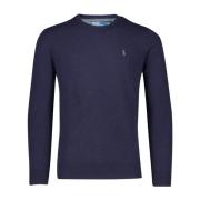 Donkerblauwe Polo Sweater Ralph Lauren , Blue , Heren