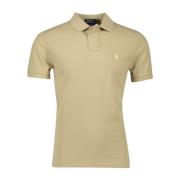 Beige Polo Shirt met Korte Mouw Ralph Lauren , Beige , Heren