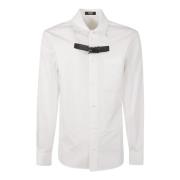 Witte informele overhemden Versace , White , Heren