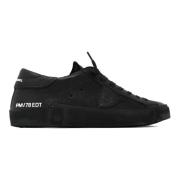 Zwarte Prsx Lage Sneakers Philippe Model , Black , Heren