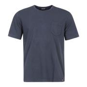 Lichtblauw Zak T-Shirt Drumohr , Blue , Heren