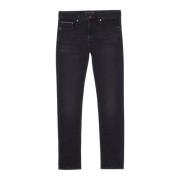 Slim-fit Jeans Upgrade Collectie Tommy Hilfiger , Black , Heren
