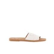 Snow White Woody Slides Chloé , White , Dames