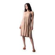 Beige Gebreide Jurk - XS Max Mara Weekend , Beige , Dames