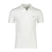 Witte poloshirt met korte mouw Lacoste , White , Heren