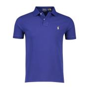 Blauw Poloshirt met Korte Mouw Ralph Lauren , Blue , Heren