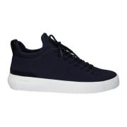 Moderne Monochrome Sneaker Blackstone , Blue , Heren