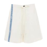 Off White Wijde Shorts JW Anderson , White , Heren