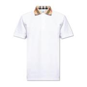 Cody poloshirt Burberry , White , Heren