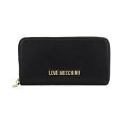 Wallets Cardholders Love Moschino , Black , Dames