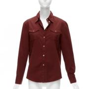 Pre-owned Cotton tops Prada Vintage , Red , Dames
