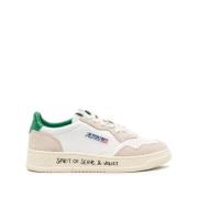 Lage Medaille Sneakers Autry , White , Heren