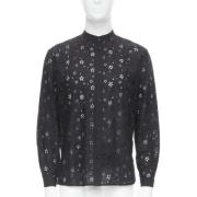 Pre-owned Wool tops Saint Laurent Vintage , Black , Dames