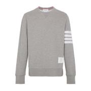 Grijze Sweaters - 4 Bar Classic Sweatshirt Thom Browne , Gray , Heren
